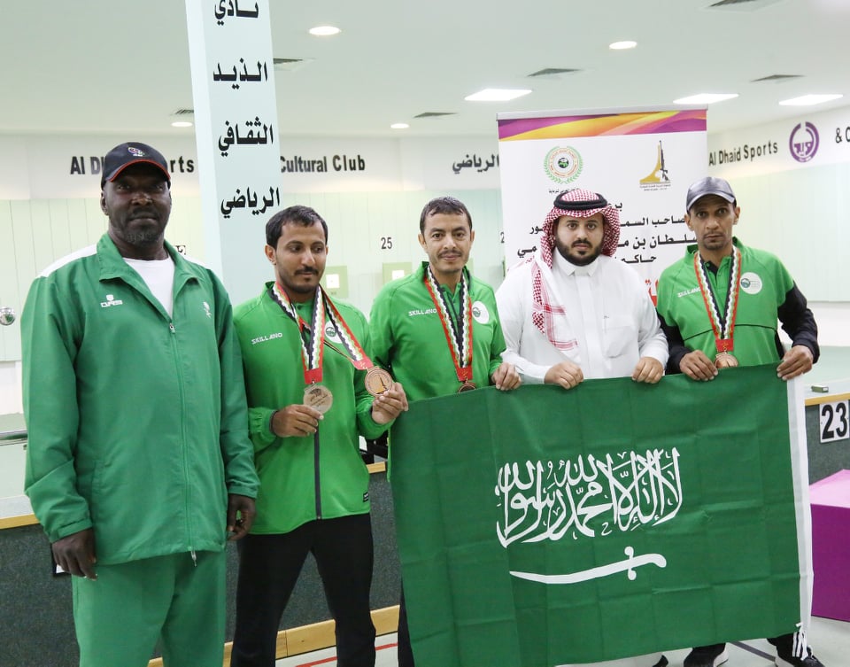 منتخب الأخضر يختتم مشاركته في البطولة العربية للرماية