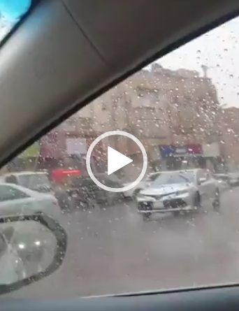 شاهد بالفيديو.. أجواء #الرياض بعد هطول الأمطار