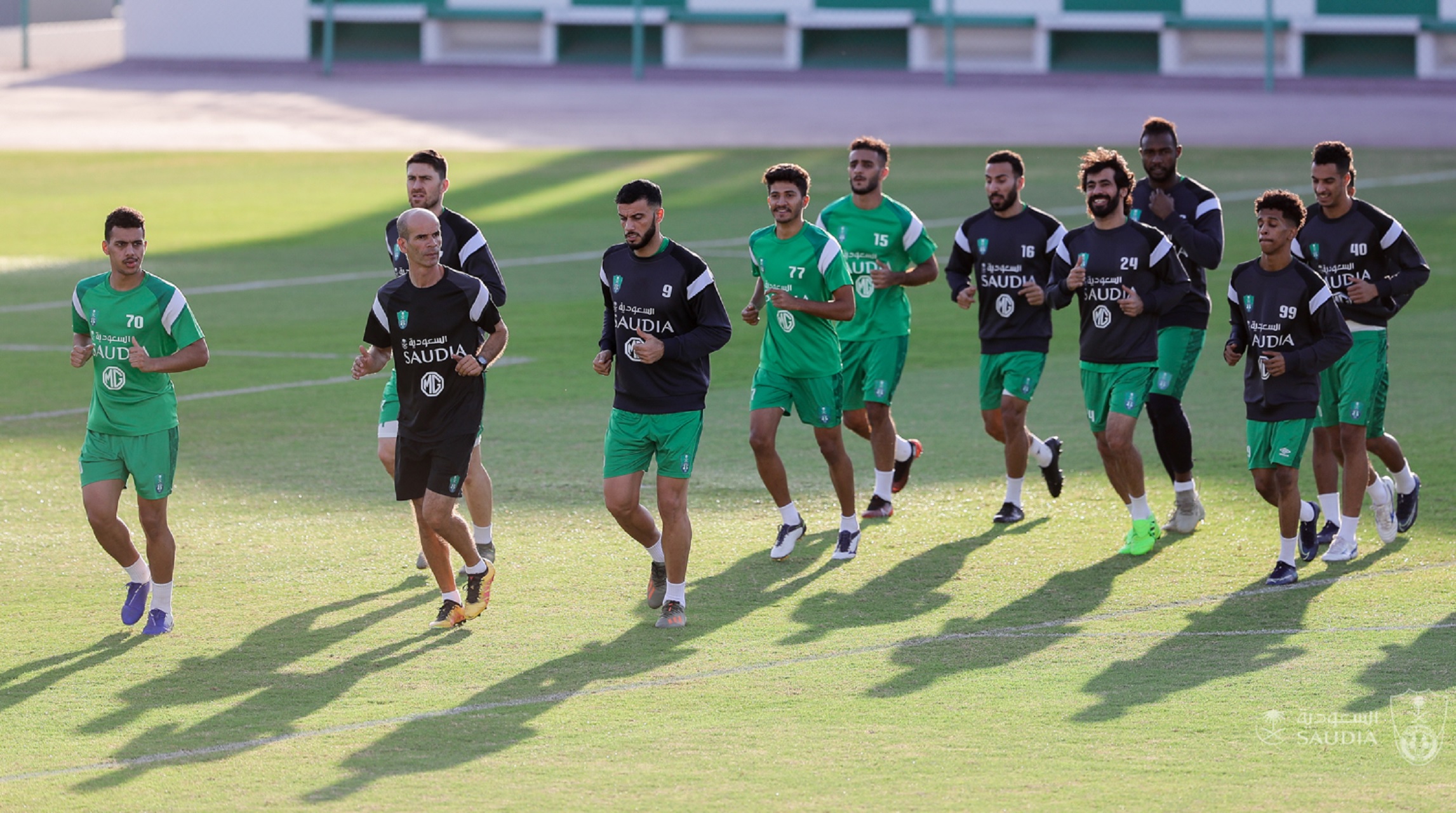 جروس يركز على السرعة في مران الأهلي