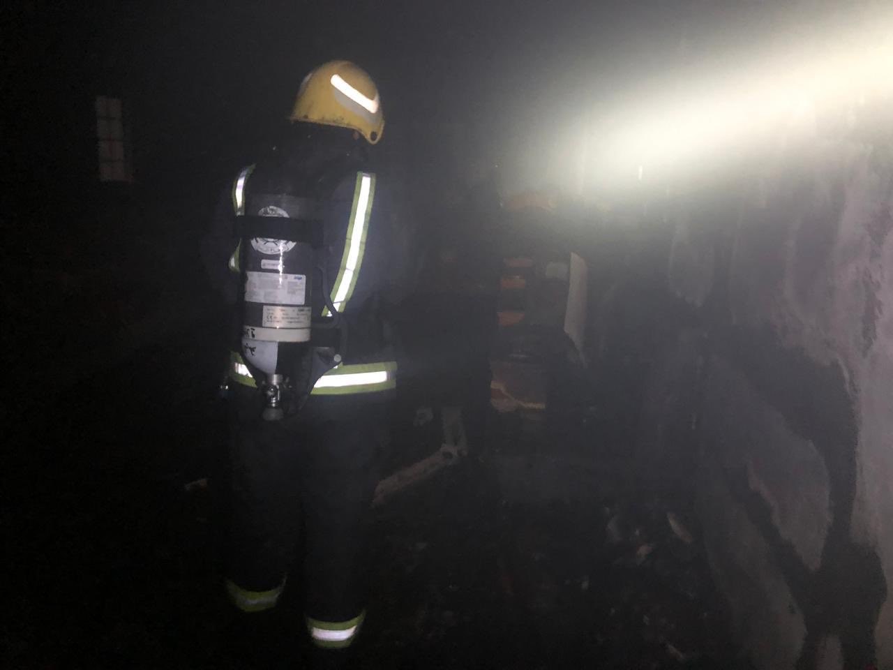 التماس يحرق منزلًا في نجران