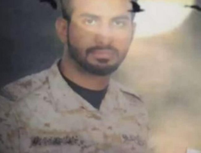 جموع المصلين تشيع الشهيد عمر البارقي