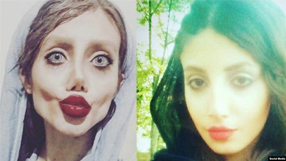 إيران تُحاكم شبيهة أنجلينا جولي بتهمة الإفساد في الأرض