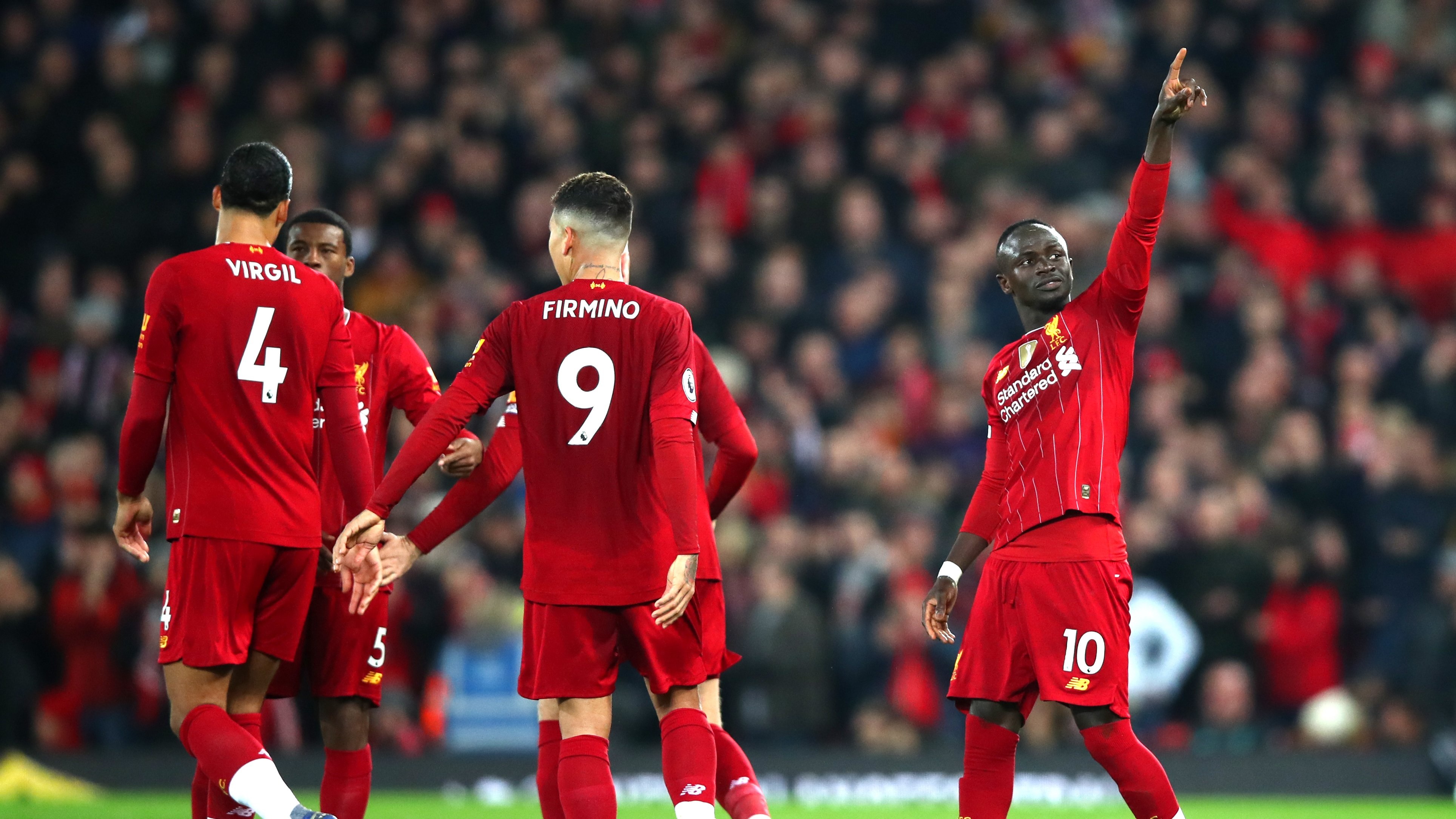 ليفربول يحسم مباراته ضد وولفرهامبتون بهدف ماني