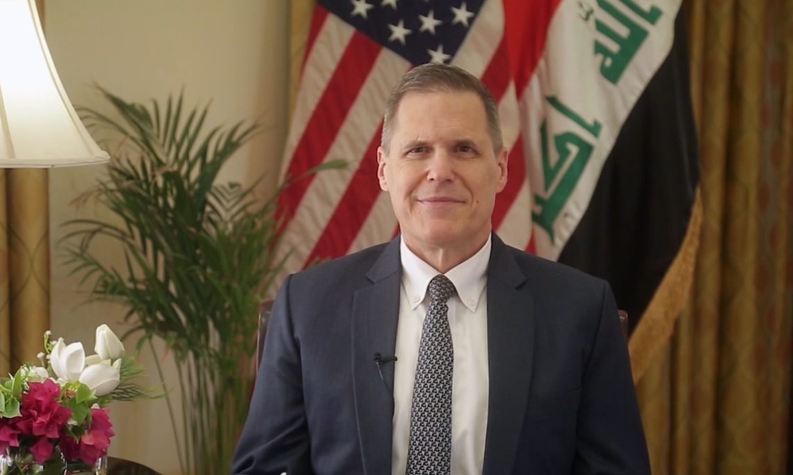 السفير الأمريكي يغادر العراق لجهة غير معلومة