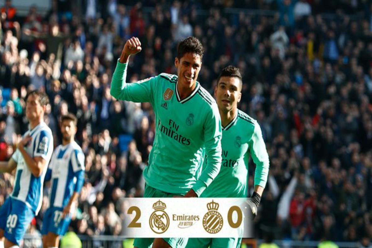 Real madrid vs espanyol .. الريال يستعيد الصدارة بنكهة فرنسية