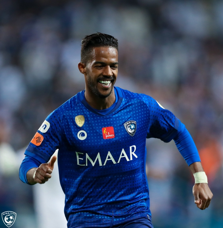 نجم نادي الهلال نواف العابد