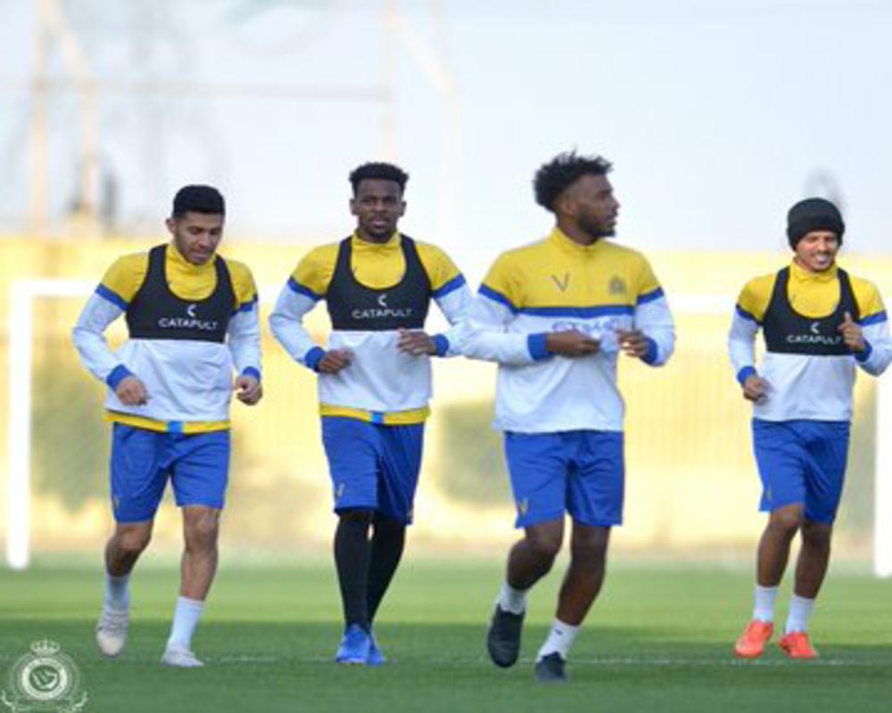 لاعب يستعد للمشاركة الأولى مع النصر ضد الاتحاد