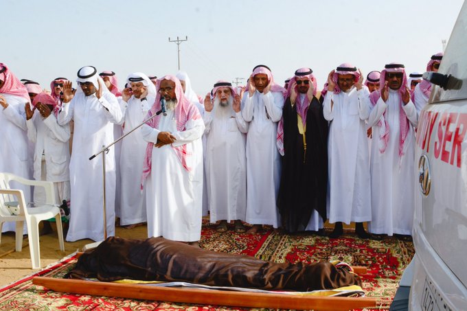 أحد المسارحة تودع رجل الخير عبده بن حسن حكمي