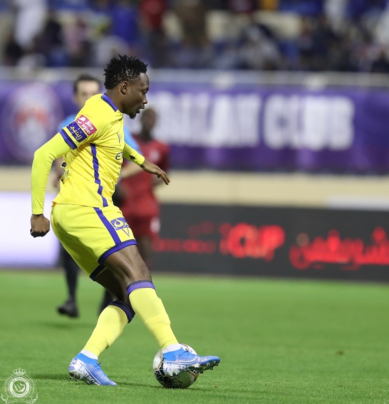 احمد موسى في مباراة النصر والاتحاد