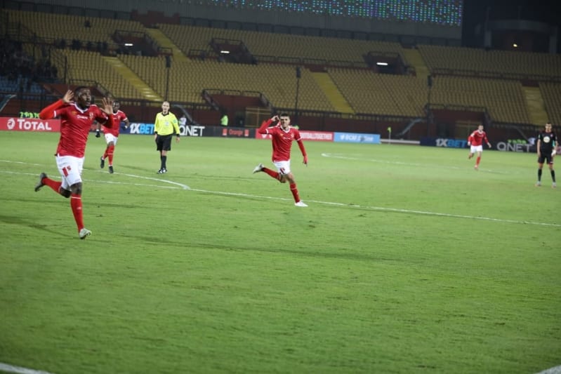 اجاي في مباراة الاهلي والنجم الساحلي