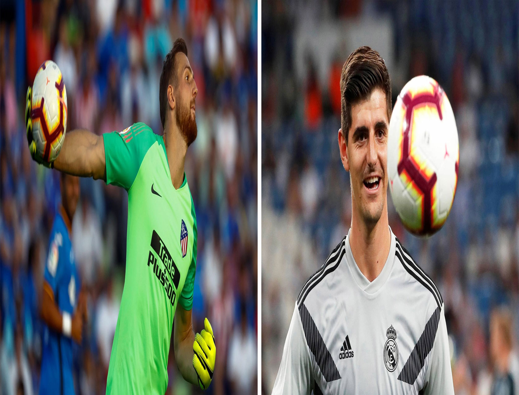 أرقام كوتوا وأوبلاك قبل مباراة الريال ضد أتلتيكو مدريد