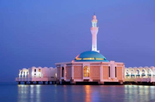 المسجد العائم في جدة 