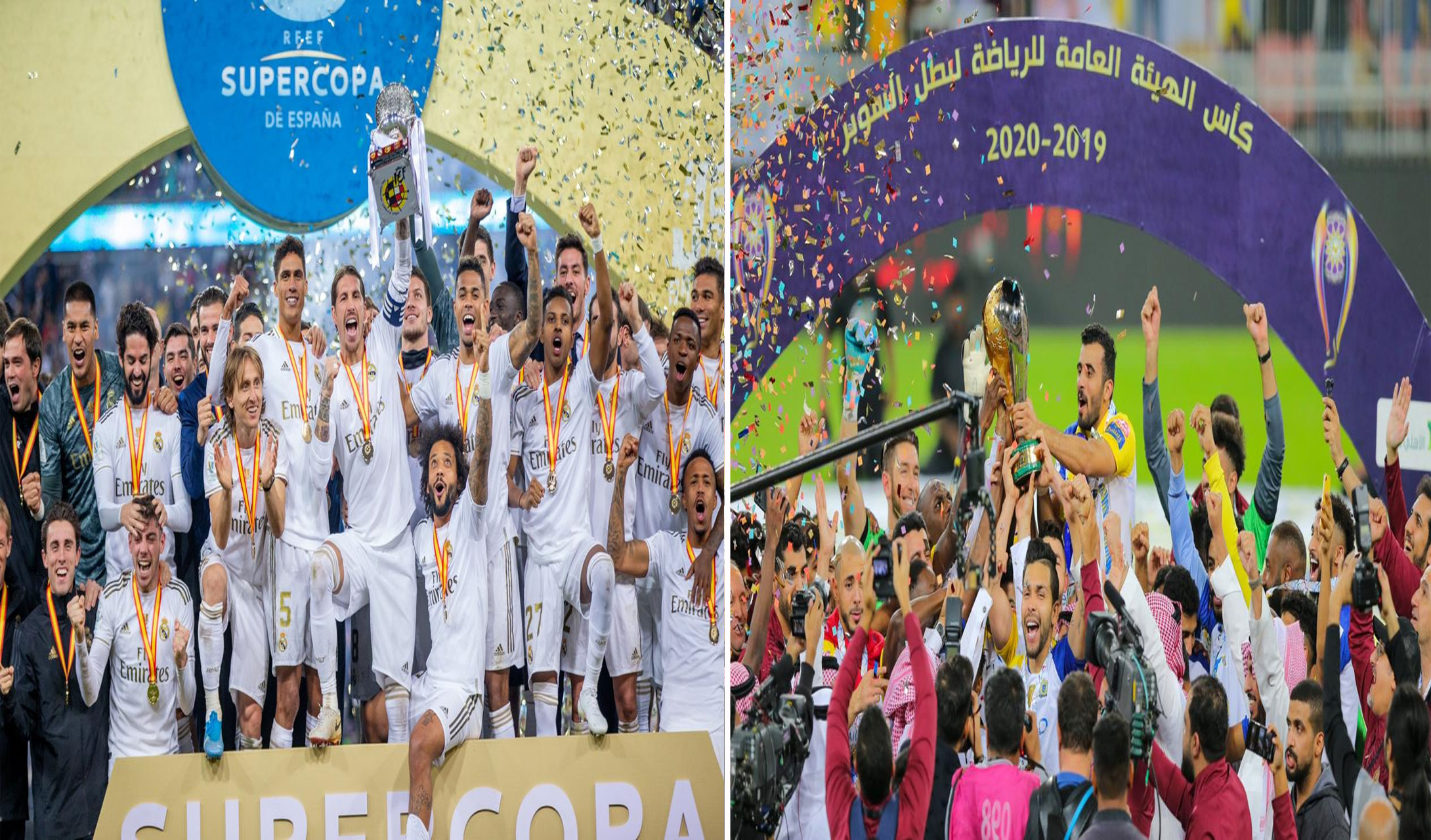 بعد المونديال.. الجوهرة يجمع النصر والريال أبطالًا للسوبر