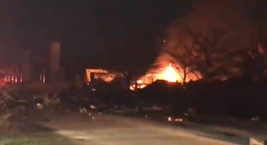 فيديو.. انفجار ضخم يهز هيوستن الأمريكية