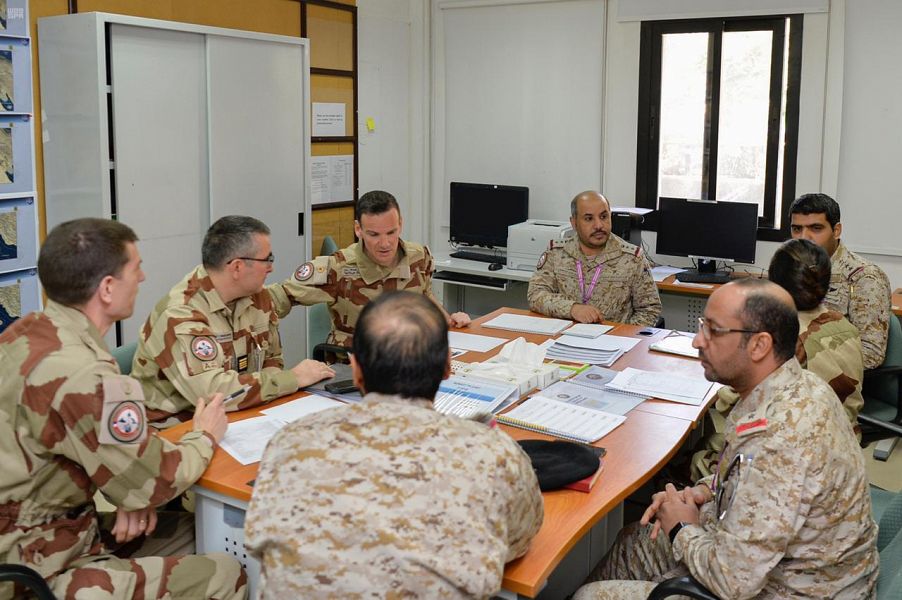 استمرار تمرين السيف الذهبي بمشاركة القوات السعودية والفرنسية