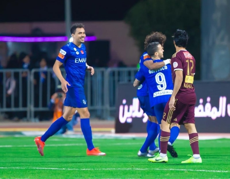 مباراة الهلال والفيصلي اليوم