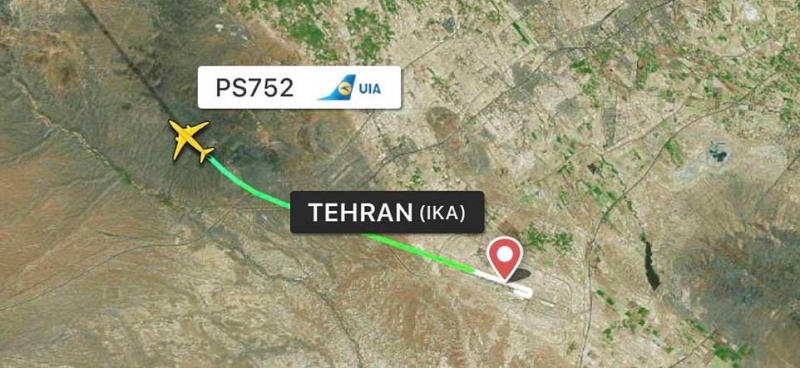 أوكرانيا توقف الرحلات الجوية إلى إيران بعد كارثة الطائرة