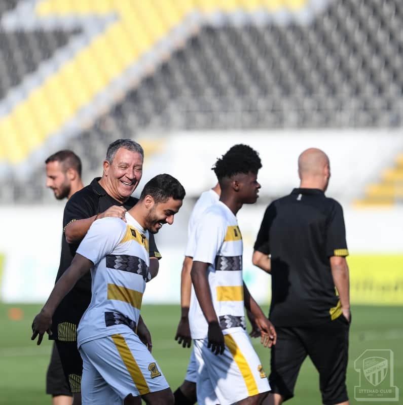 الاتحاد يُنهي أزمة تين كات 2 تين كات في مران الاتحاد
