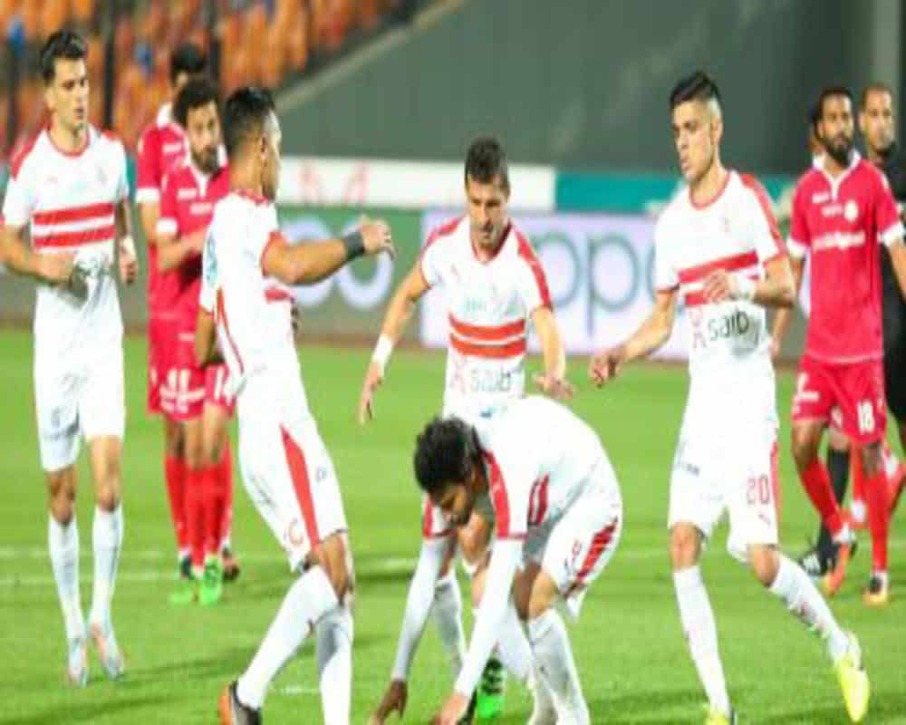 الزمالك ضد حرس الحدود .. بطل الكونفيدرالية يفوز بثنائية