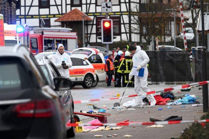 فيديو وصور.. ارتفاع مصابي حادث الدهس بألمانيا لـ 52 شخصًا