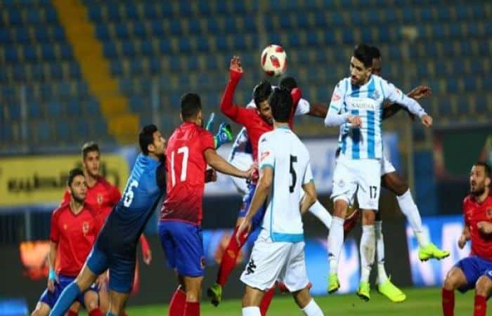 في مباراة مثيرة .. الأهلي يهزم بيراميدز بثنائية
