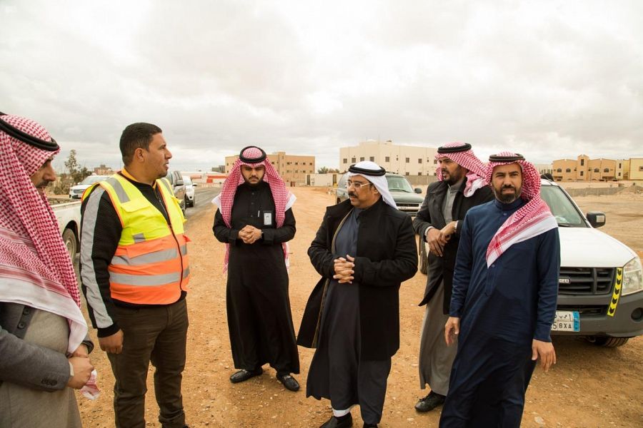 أمين الجوف يوجه بمضاعفة الجهود في المشروعات قبل رمضان