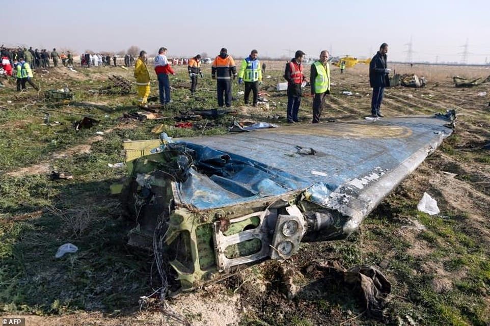 أوكرانيا تطالب إيران بزيادة تعويضات ضحايا الطائرة المنكوبة