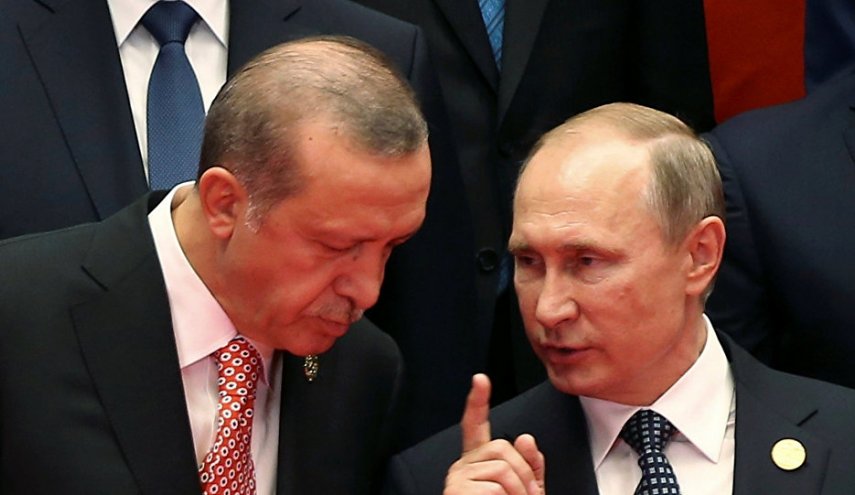 أردوغان يبحث مع بوتين دعوة لوقف إطلاق النار