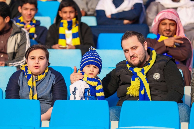 جماهير النصر ضد السد