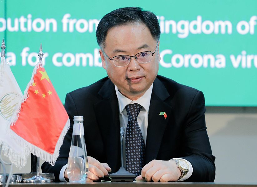 السفير الصيني : مساهمة المملكة ستساعد الأطباء لمكافحة كورونا