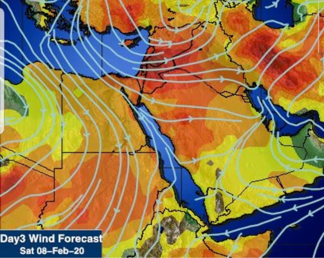 موجة قطبية تصل المملكة الأحد وتبلغ ذروتها الاثنين