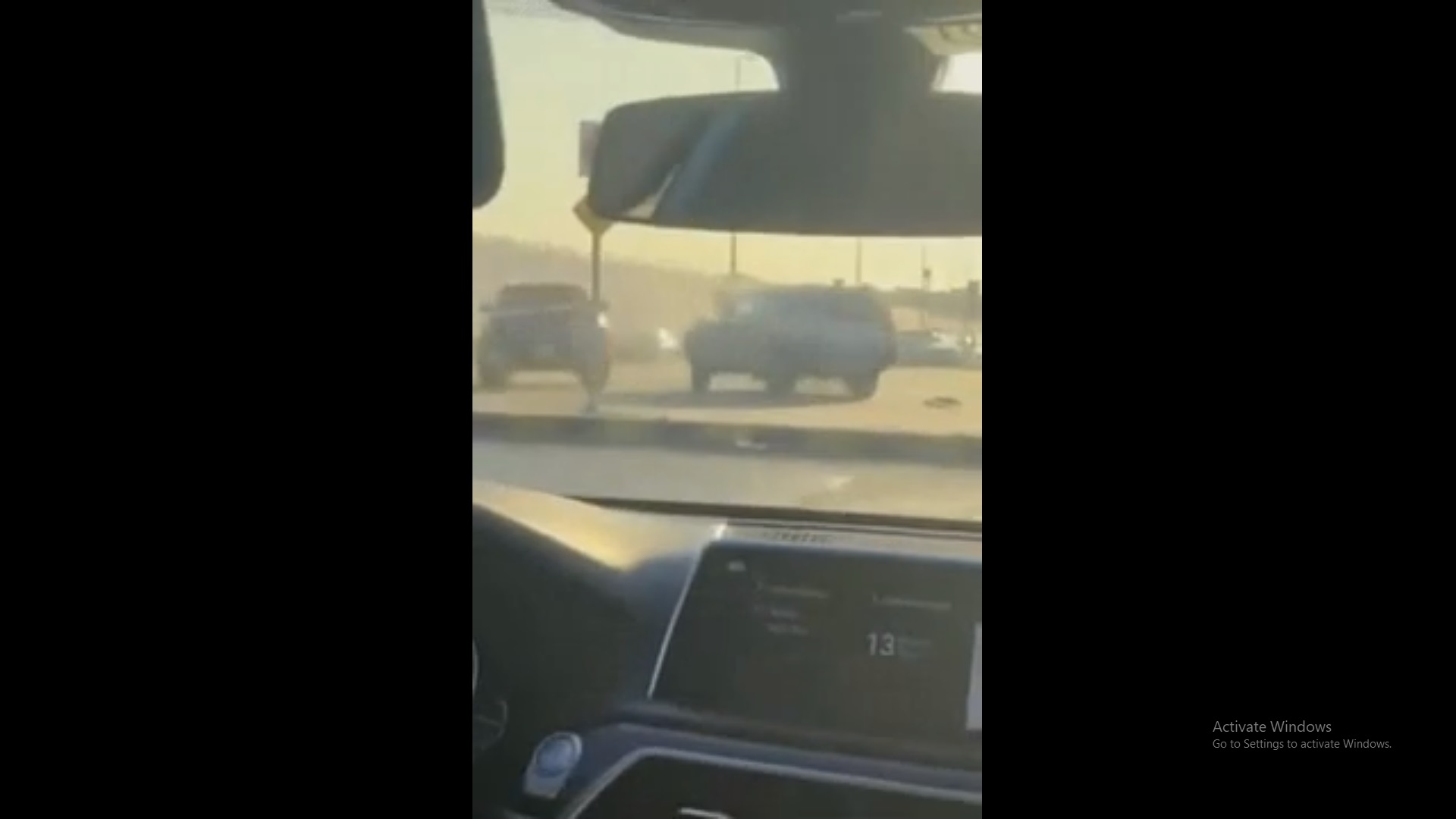 فيديو.. مطاردة بين سيارتين في الرياض!