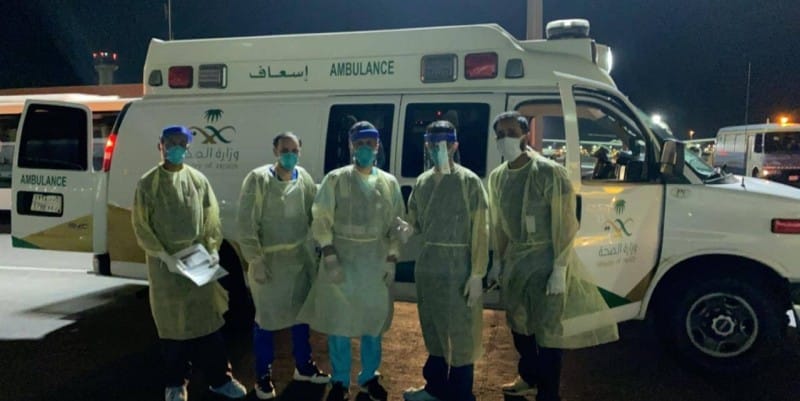 فيديو.. الصحة تنفي ظهور كورونا في مطار جدة : “رشّ احترازي”