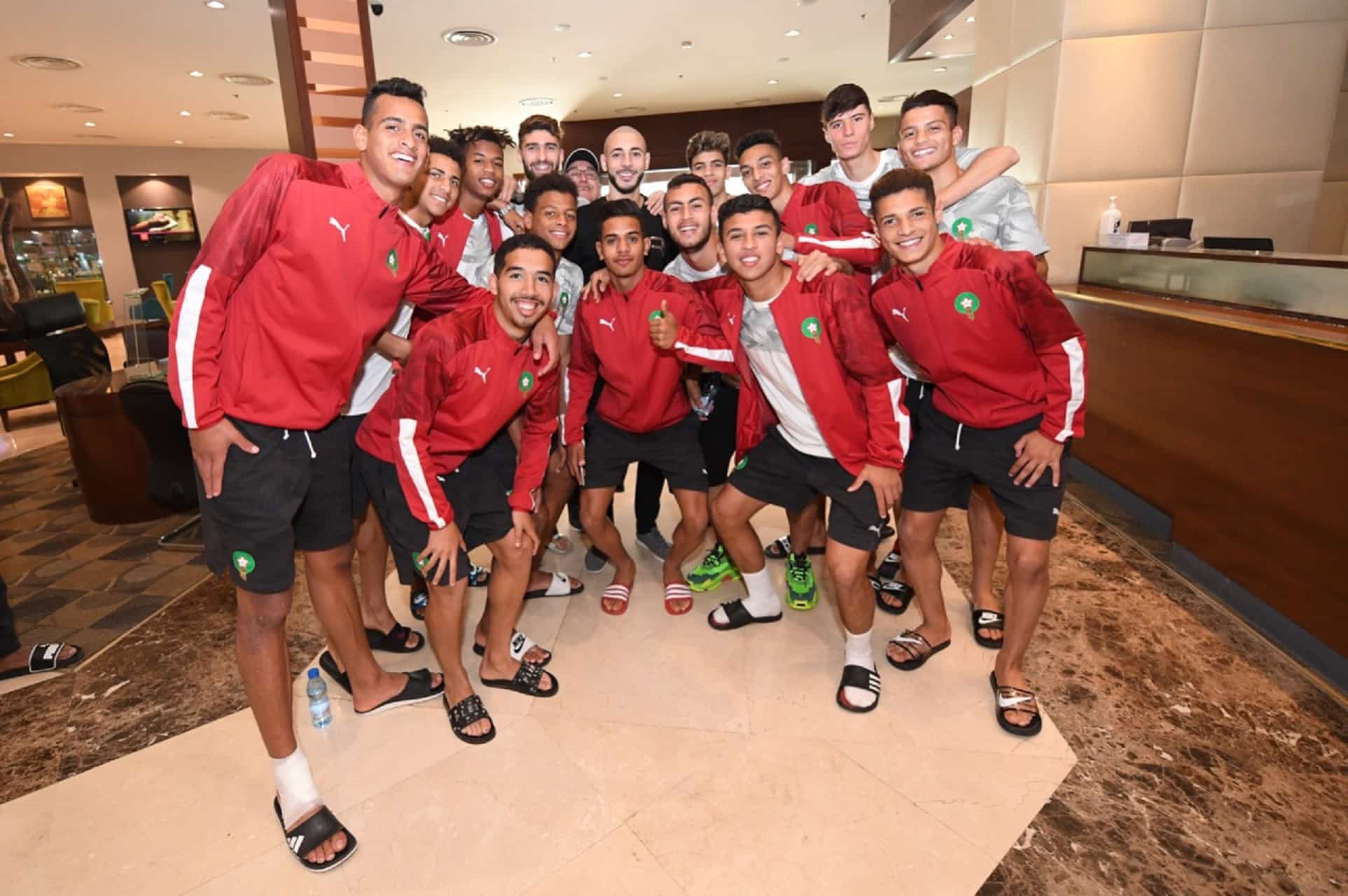 أمرابط يدعم المغرب في كأس العرب