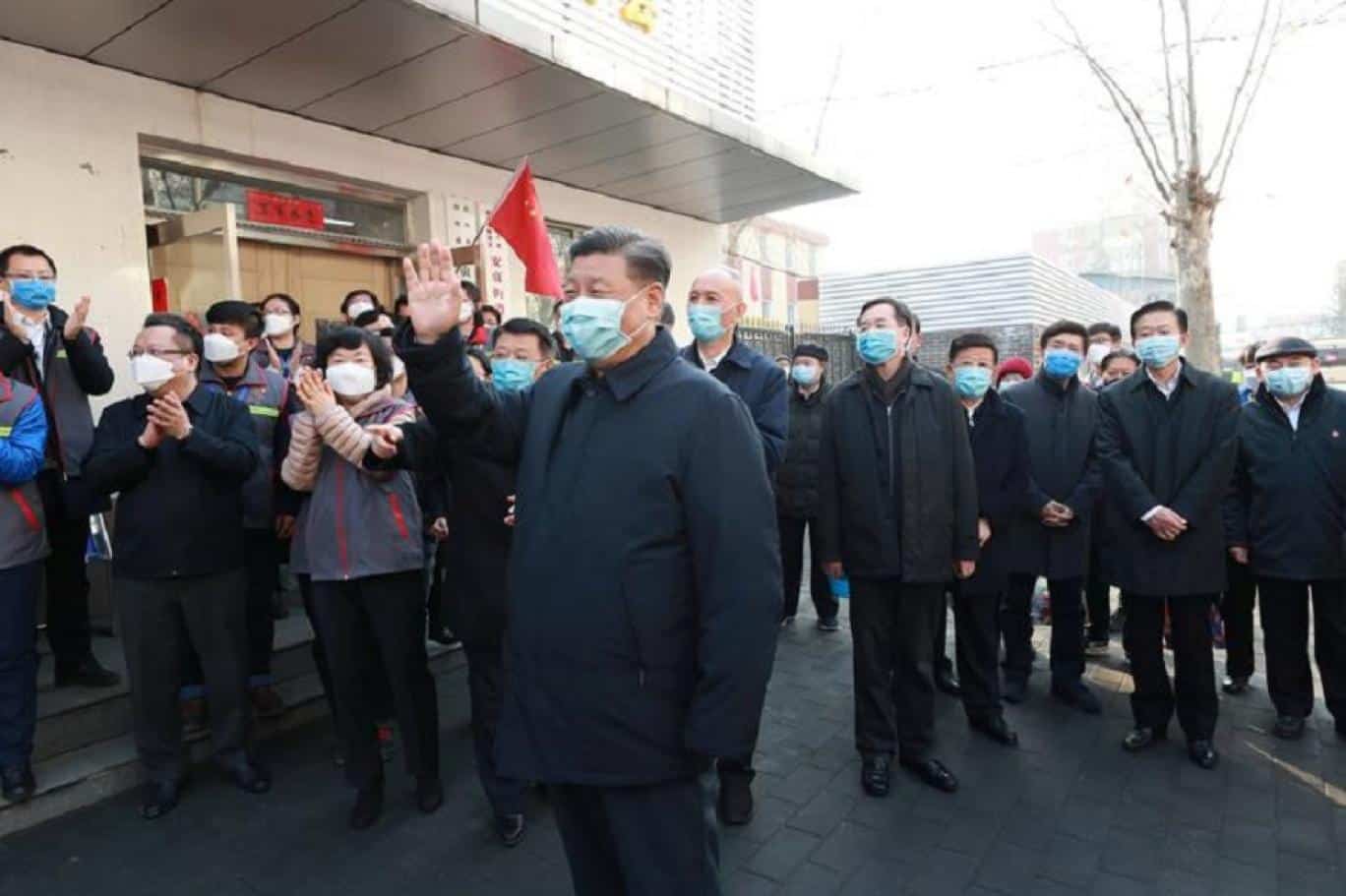 صور.. رئيس الصين يزور ووهان بؤرة فيروس كورونا