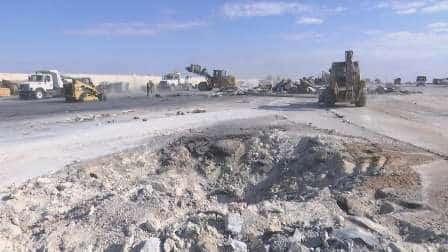 سقوط صاروخين على قاعدة تضم قوات أجنبية في العراق