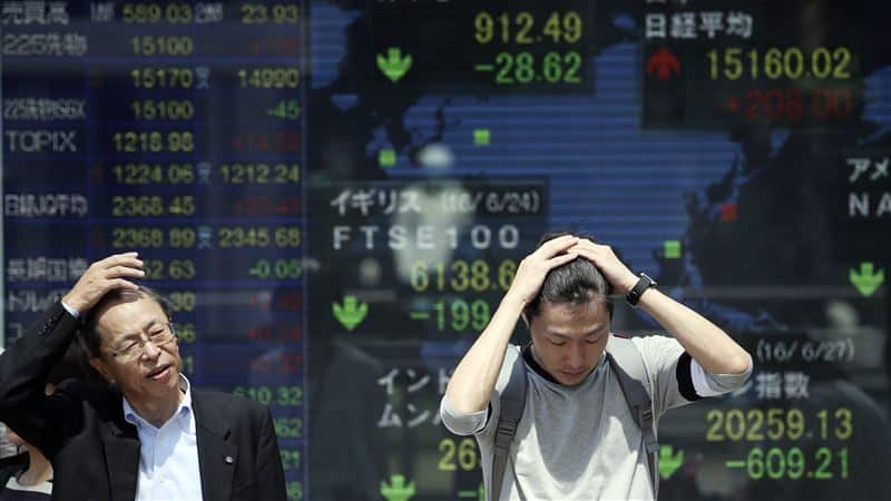 تراجع التعاملات بأسواق الأسهم الآسيوية بسبب كورونا