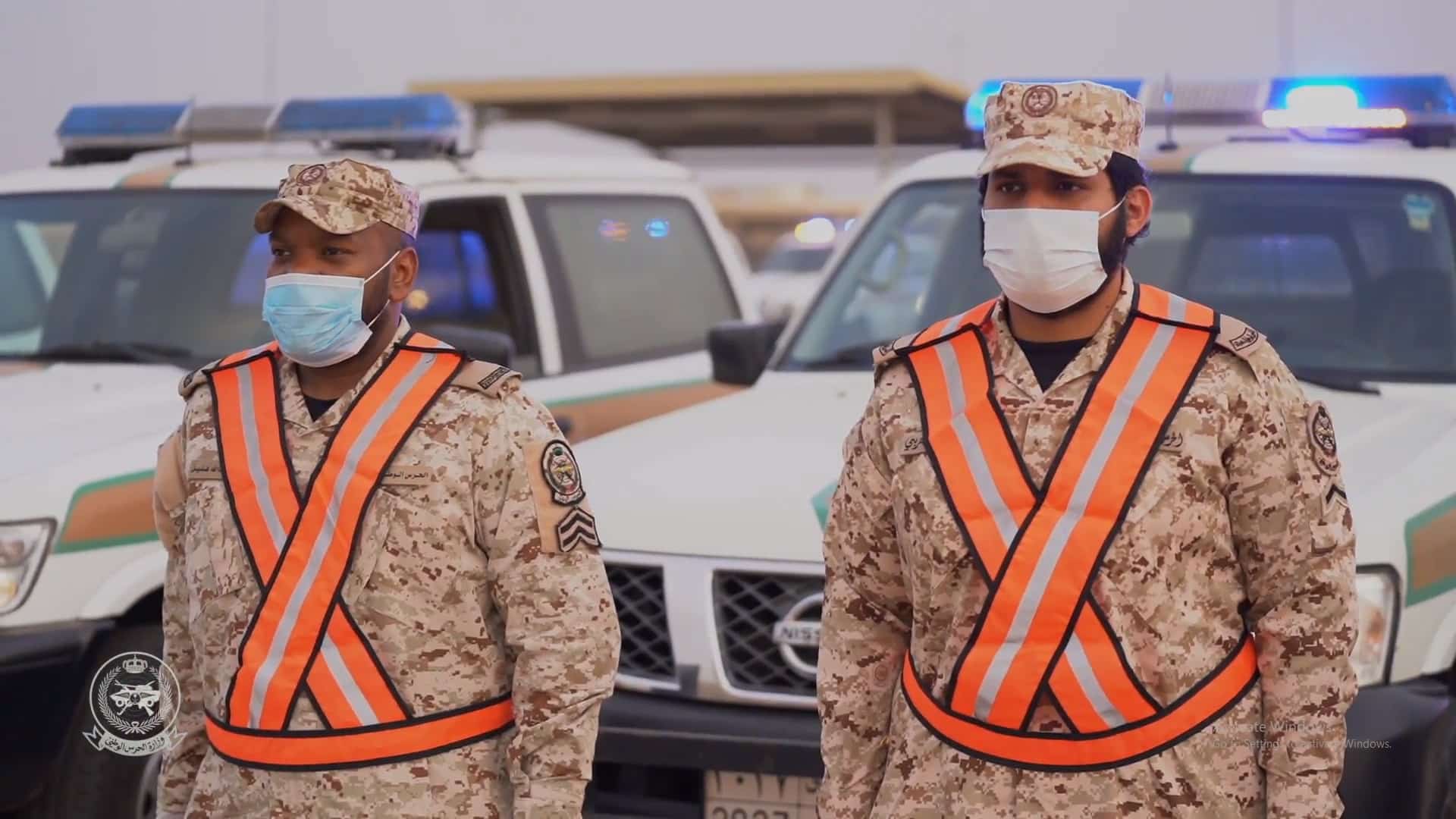 فيديو.. عناصر الحرس الوطني تضبط التجول في أحياء شرق الرياض