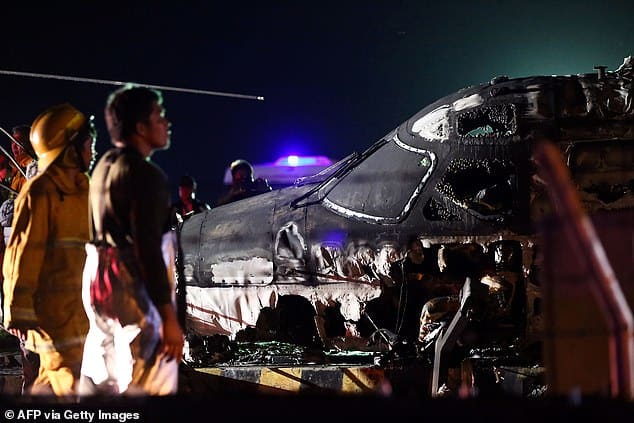 فيديو يوثق لحظة تحطم الطائرة الفلبينية أثناء إجلاء مرضى كورونا
