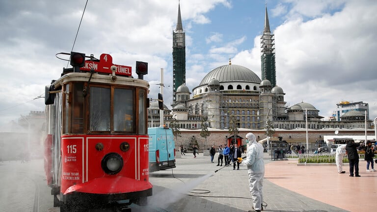 ارتفاع عدد الوفيات بفيروس كورونا في تركيا إلى 21