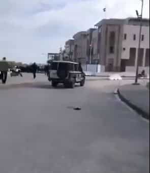 أول فيديو لمحاولة استهداف السفارة الأمريكية في تونس