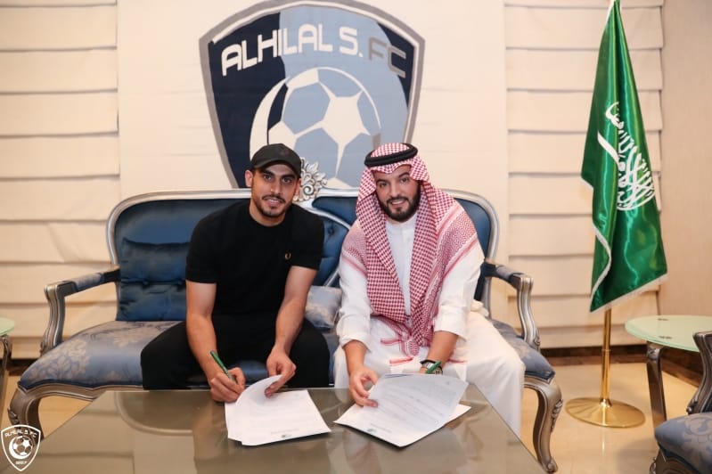 رئيس الهلال ومحمد الواكد