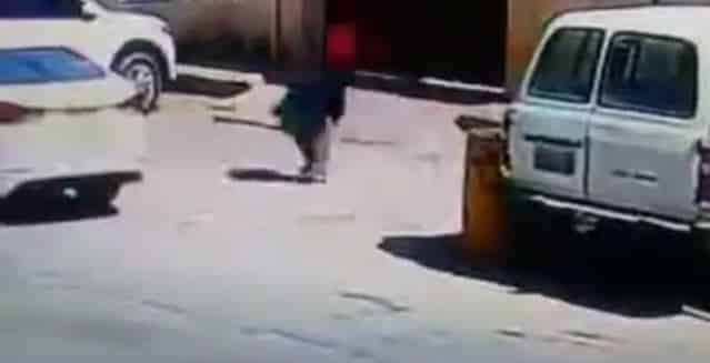 فيديو.. هروب خادمة بـ الليموزين في الرياض