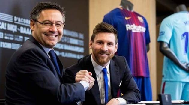 ماذا دار في اجتماع رئيس برشلونة وميسي؟