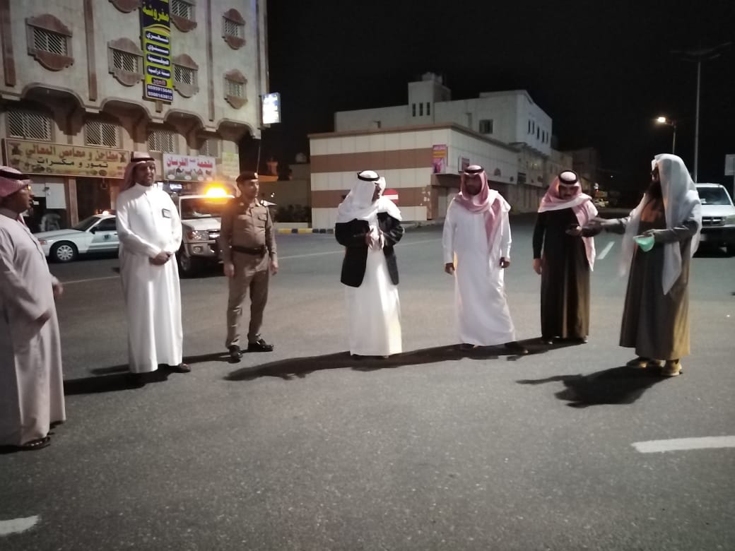 محافظ أحد رفيدة يشيد بجهود رجال الأمن خلال منع التجول
