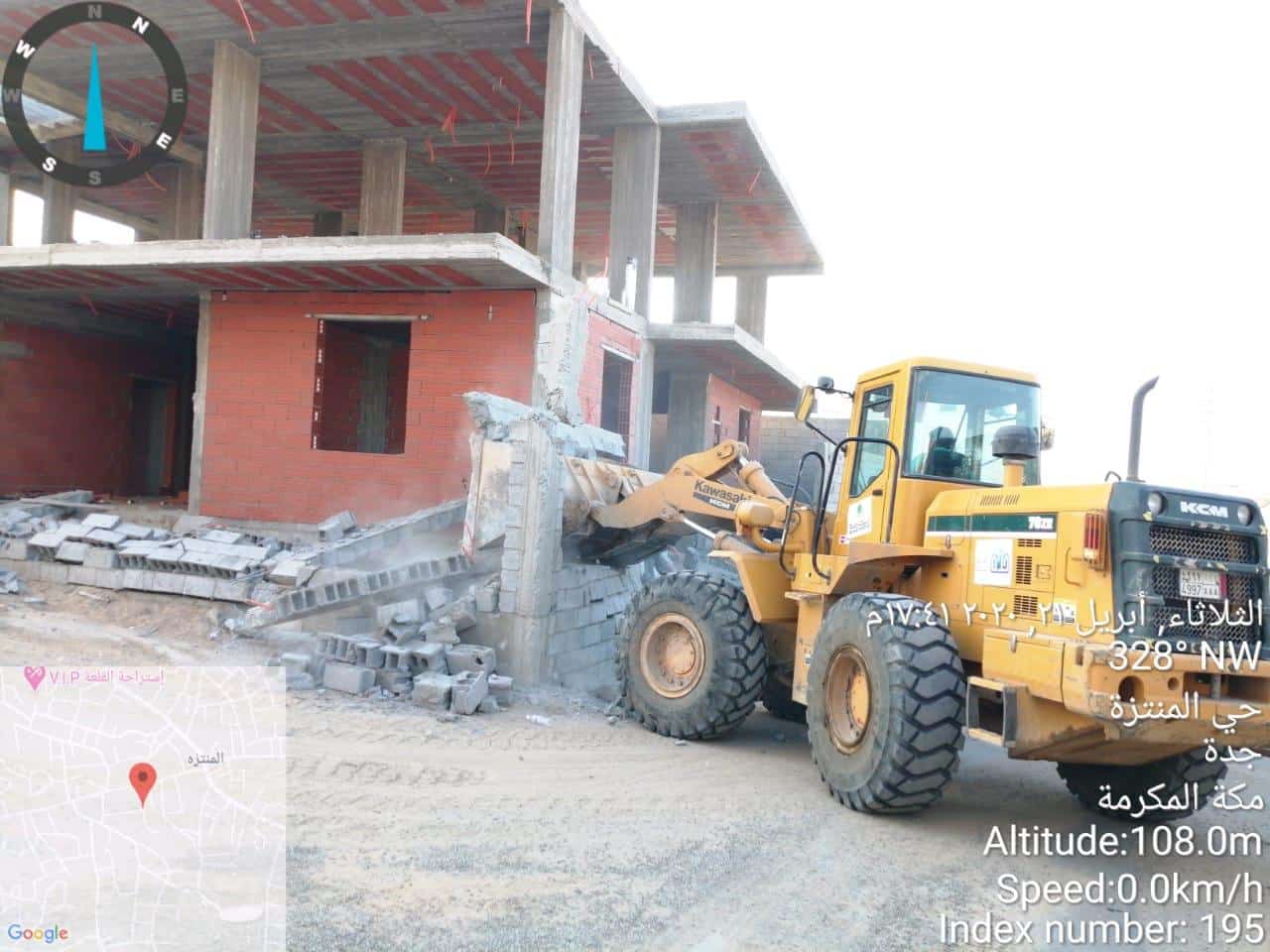 أمانة جدة تزيل تعديات على أراضٍٍ حكومية بمساحة 3 آلاف متر