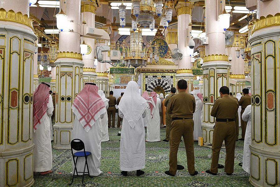 تدشين خطة المسجد النبوي في رمضان والإغلاق بعد صلاة التراويح بنصف ساعة