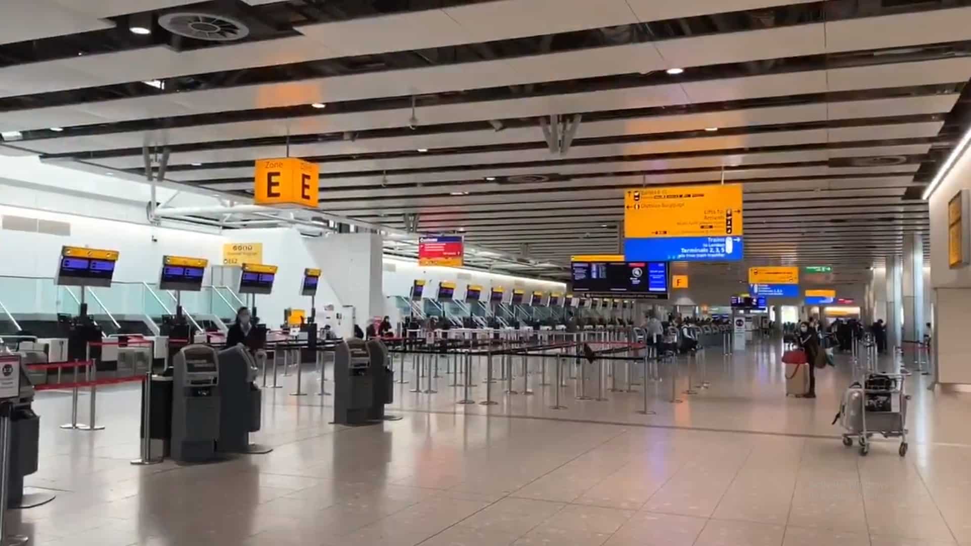فيديو.. عودة آمنة من مطار هيثرو بلندن إلى مطار الملك خالد