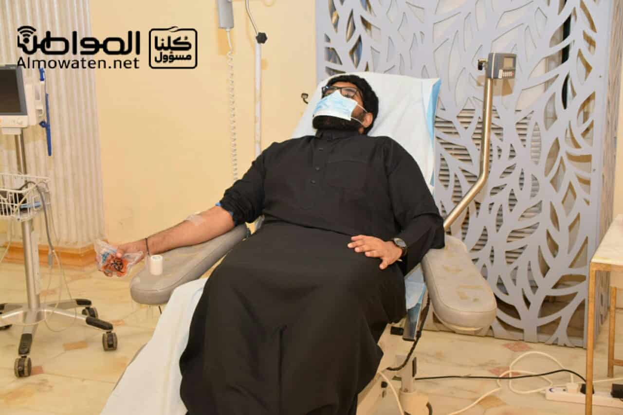 “المواطن” ترصد انطلاق حملة التبرع بالدم بنادي حطين بصامطة