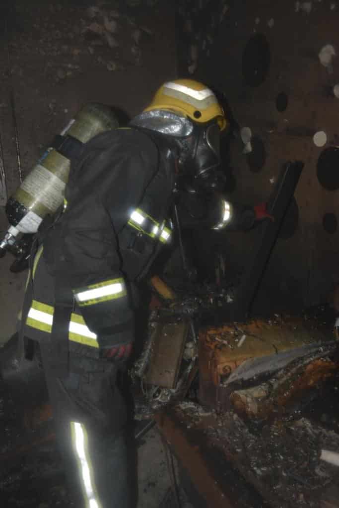 اختناق شخص بحريق شقة سكنية في جازان - المواطن